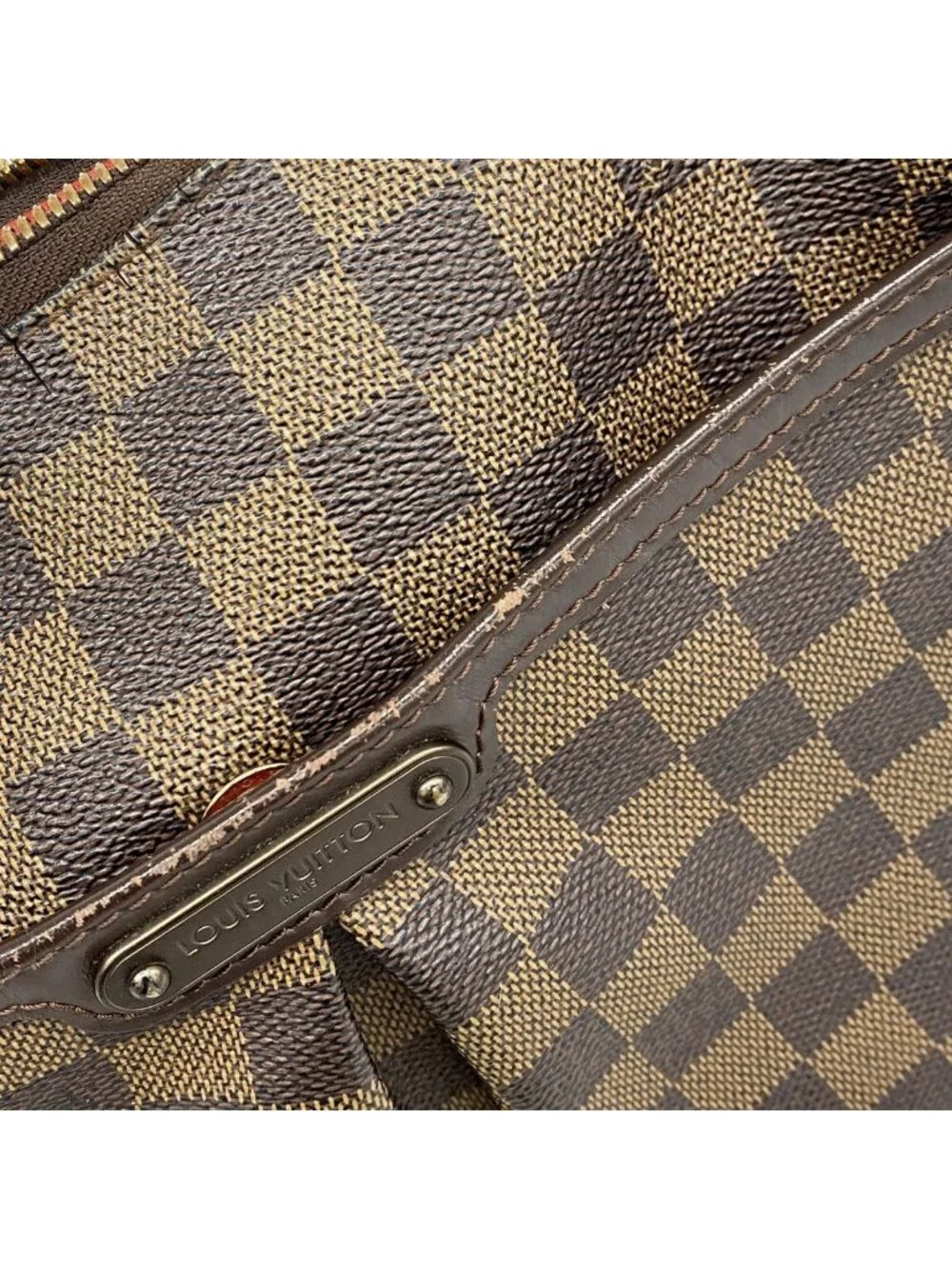 Louis Vuitton Shoulder Bag Damier Blue Msbeli PM Ebene